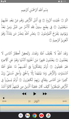 Abdulbasit Quran Tajweed 3/3 android App screenshot 10