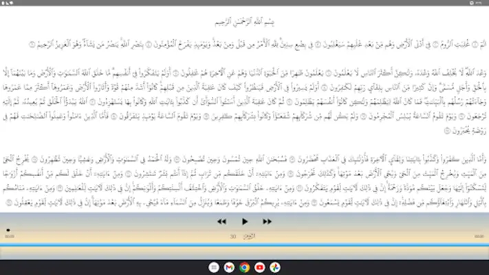 Abdulbasit Quran Tajweed 3/3 android App screenshot 2