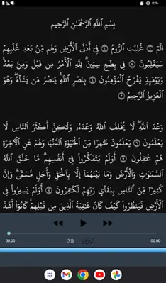 Abdulbasit Quran Tajweed 3/3 android App screenshot 8